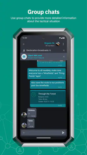 MilChat screenshot