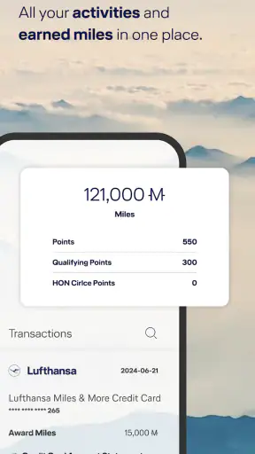 Miles & More screenshot
