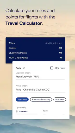 Miles & More screenshot