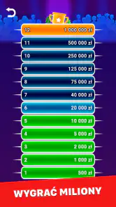 Milionerzy 2026: Polski Quiz screenshot