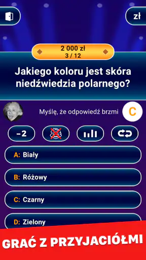 Milionerzy 2026: Polski Quiz screenshot