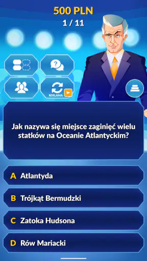 Milionerzy po polsku screenshot