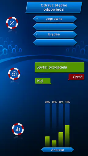 Milionerzy Quiz screenshot