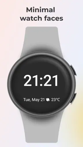 Minimalistyczne Tarcze Zegarka screenshot