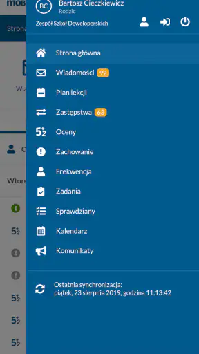 mobiDziennik screenshot