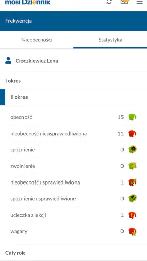 mobiDziennik screenshot