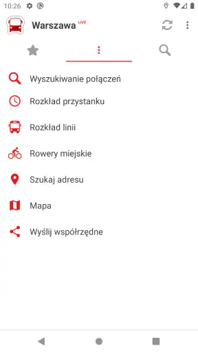 mobileMPK: rozkład jazdy screenshot
