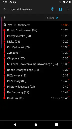 mobileMPK: rozkład jazdy screenshot
