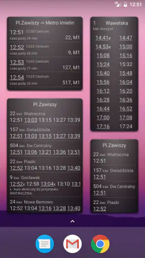 mobileMPK: rozkład jazdy screenshot