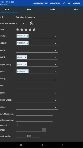 MobileSheets screenshot