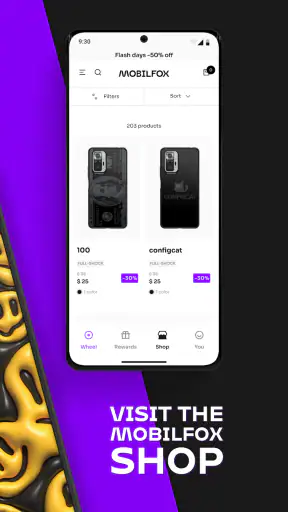 MOBILFOX APP screenshot