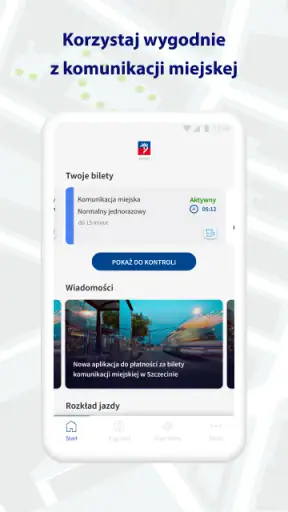 Mobilna Karta Miejska Szczecin screenshot