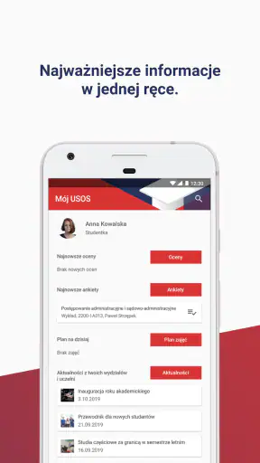 Mobilny USOS 2.0 screenshot