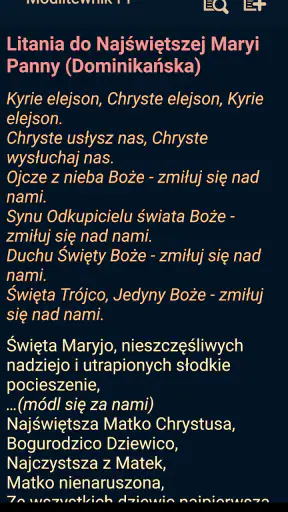 Modlitewnik.pl screenshot