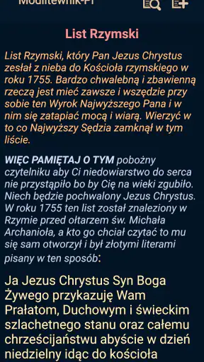 Modlitewnik.pl screenshot