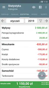 Mój budżet screenshot