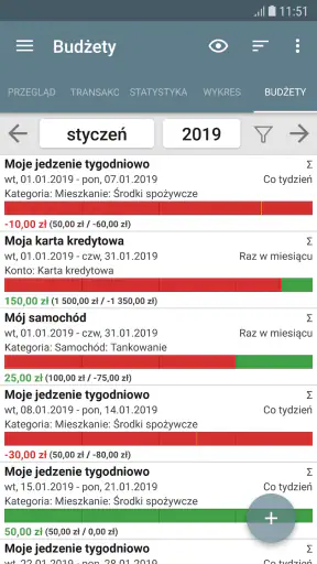Mój budżet screenshot