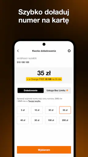 Mój Orange screenshot