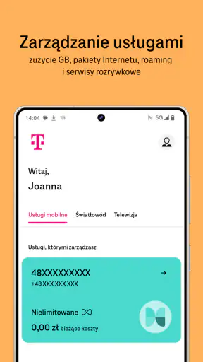 Mój T-Mobile screenshot