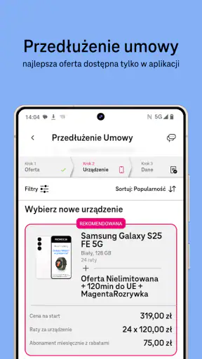 Mój T-Mobile screenshot