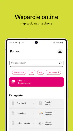 Mój T-Mobile screenshot