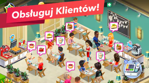 Moja kawiarnia: restauracja screenshot