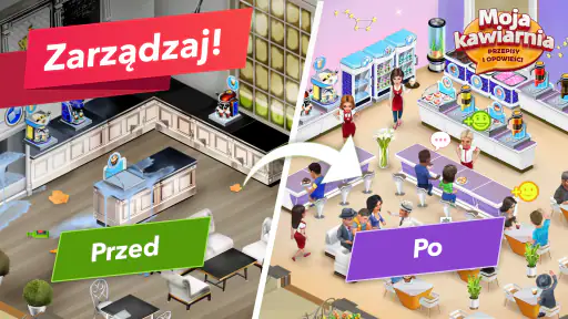 Moja kawiarnia: restauracja screenshot