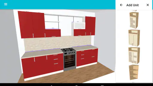 Moja kuchnia: planista 3D screenshot