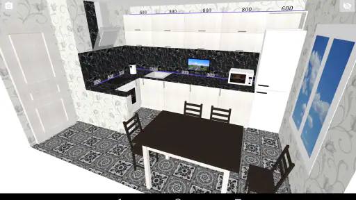 Moja kuchnia: planista 3D screenshot