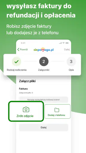 Moje Siepomaga screenshot