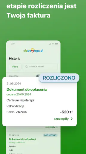 Moje Siepomaga screenshot