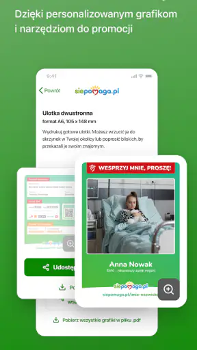 Moje Siepomaga screenshot