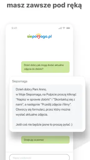 Moje Siepomaga screenshot