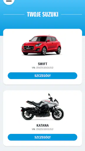 Moje Suzuki screenshot