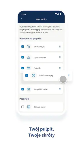 mojePZU mobile screenshot
