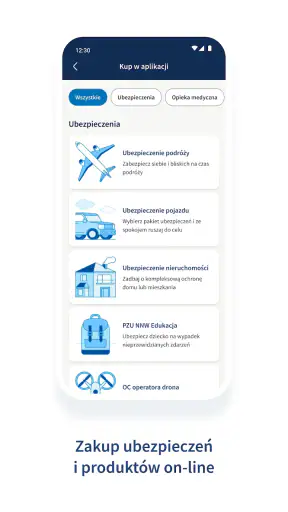 mojePZU mobile screenshot