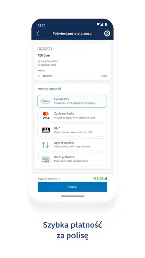 mojePZU mobile screenshot