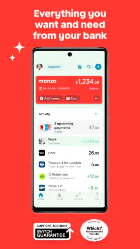 Monzo Bank - Mobile Banking screenshot