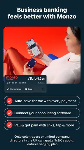 Monzo Bank - Mobile Banking screenshot