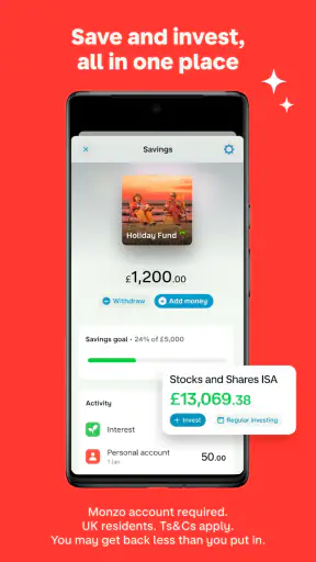 Monzo Bank - Mobile Banking screenshot