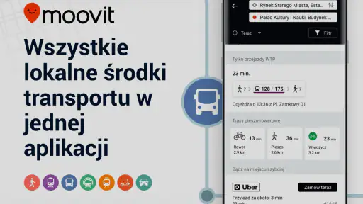 Moovit: Info o Busach i Kolei screenshot