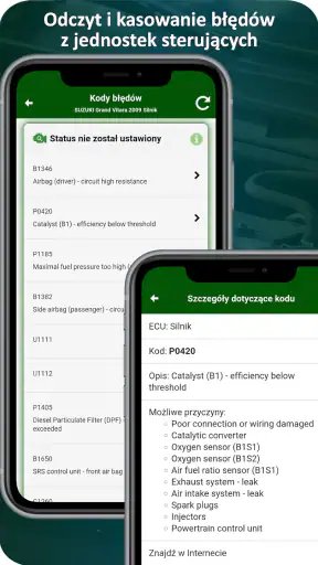 MotorData OBD2 ELM car scanner screenshot