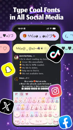 Motywy Neon Love screenshot