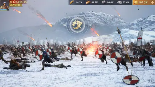 Mróz i płomień: King of Avalon screenshot