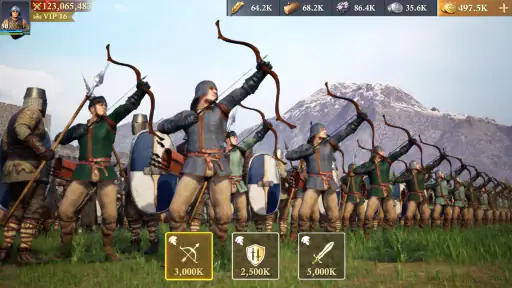 Mróz i płomień: King of Avalon screenshot