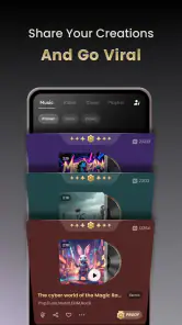 Music AI: Generator coverów screenshot
