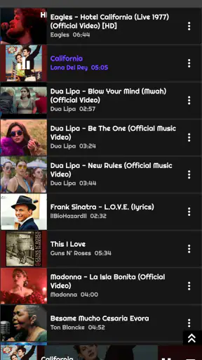 MusicaMila Odtwarzacz Muzyki screenshot