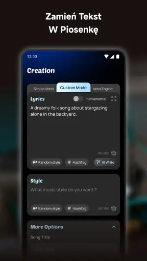 MusicLab: AI Piosenka i Video screenshot