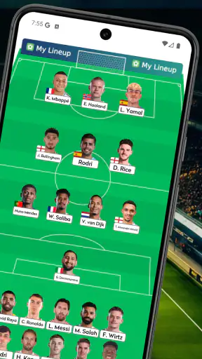 My Lineup: Konstruktor składu screenshot