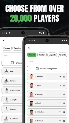 My Lineup: Konstruktor składu screenshot